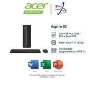 ACER ASPIRE XC-1785-14700W11S DESKTOP PC ( I7-14700 16GD5 1TBSSD / W11H / OFFICE OPI )