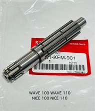 แกนสเตอร์หน้า WAVE100/WAVE110/DREAM WAVE100 ubox รหัส KFM-901 รับประกัน 3 เดือนเต็ม
