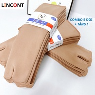 Combo 5 pairs + free 1 women's socks lined with fleece on 30cm fish hook, sunscreen to keep feet war