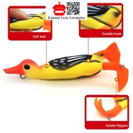 Gewang Memancing Umpan Itik Berkaki Propeller Flipper Duck Fishing Lure Ducking 9Cm11G Artificial Ba