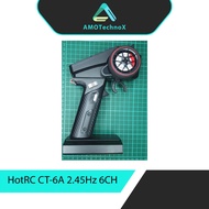 Hotrc Hot rc Remote Control CT-6A CT6A 6CH Transmitter F-06A F06A Receiver For Robot RC Car/Ship