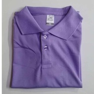 POLO SHIRT LIGHT VIOLET PLAIN UNISEX