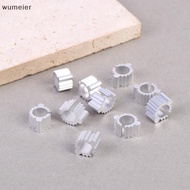 wumeier 5/10Pcs TO99 TO39 Aluminum Heat Sink Radiator Cooling Cooler For OPA627SM LME49720HA OPA128K