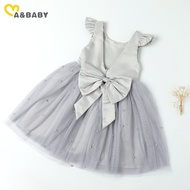 ZZOOI Ma&Baby 1-7Y Christmas Princess Toddler Kid Child Girls Tutu Dress Party Wedding Birthday Dres