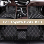 TITIPLER Custom Car Floor Mats For Toyota BZ4X BZ3 Auto Carpets Foot Coche Accessories