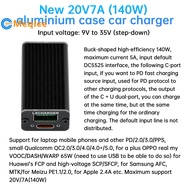 DC9V-35V 140W Full Protocol Super Fast Charger Car Charger Module Support QC4.0/5.0 PD2.0/3.0/PPS/FC
