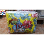 TOTO Duvet Cover Printed 2 Patterns Front-Back Size 70x90 Inches (6x8 Feet) *Mixed-Mixed Colors Sent