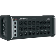 Behringer SD16 I/O Stage Box with 16 Remote-Controllable Midas Preamps, 8 Outputs, AES50 Networking