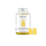 Teddi Lab Omega-3 DHA 小熊軟糖 金桔檸檬味 60 粒【平行進口】
