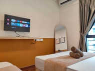 Pangsapuri  m² dengan 1 bilik tidur dan 1 bilik mandi peribadi di Kepayan (K Avenue Modern Suite 5 M