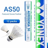YONEX AEROSENSA 50 (AS50) 100% Original BADMINTON SHUTTLECOCKS| YONEX AEROSENSA 50 羽毛球 |ORIGINAL 100%(Ready stock)