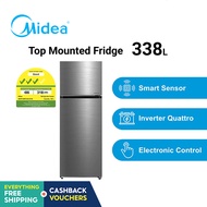 MIDEA MDRT489FGX46-SGN 338L TOP MOUNTED FRIDGE