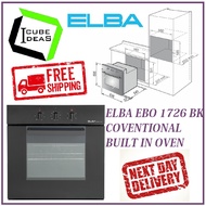 ELBA EBO 1726 BK COVENTIONAL BUILT IN OVEN