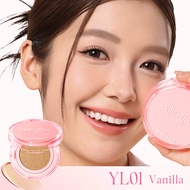 【ใหม่】PINKFLASH Skin-Like Multi-Effect Cushion Lasting 12H Waterproof Transferproof Lightweight Brea