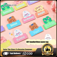 DIY Personalize Name Tag for Kids Customized Name Plate Writable Kids Name Acrylic children's Name