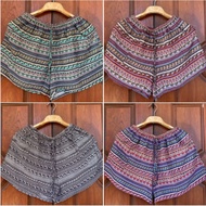Shorts Elephant Pattern pants Casual Thai Short Pant Men/Women Elephant Shorts