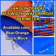 ✧ ☪ ✷ Blue Sack Sakolin Trapal 8FT (PER METER) Black Sack Waterproof Sakolin Cover Waterproof Sack