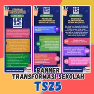 🔥BUNTING TRANSFORMASI SEKOLAH TS25