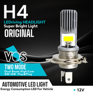 1 Buah Lampu Motor LED Utama VOS M3A H-004  Bisa Untuk Motor Soket H4 (Kaki 3) HI/LO 8W+8W AC/DC PNP