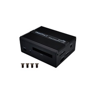 Black Metal Case for VisionFive2 RISC-V Open Source Single Board Computer, Metal Heat Sink for Visio