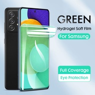 Full Coverage Green Light Hydrogel Soft Film For Samsung Galaxy Note 20 S23 S22 S21 S20 Ultra Note 8 9 10 S10 S9 S8 A02 A03s A04 A04s A10 A10s A11 A12 A13 A14 A20 A20s A21s A22 A23 A24 A30 A30s A31 A32 A33 A34 A50 A50s A52 A53 A54 A72 A73 Screen Protector