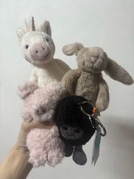 Jellycat 獨角獸/豬/太空黑洞/兔