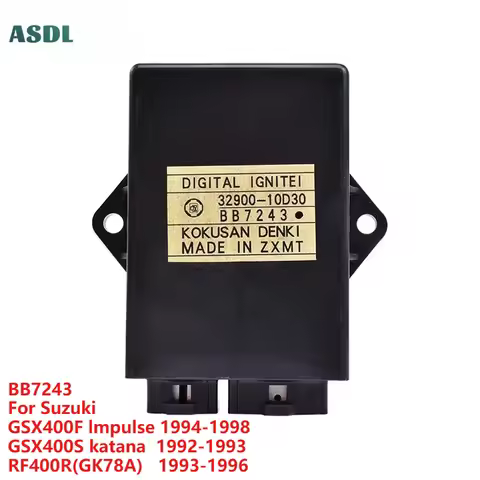 Motorbike Digital Ignition CDI Unit For Suzuki GSX400F lmpulse 1994-98 GSX400 GSX 400 F GSX-R GSXR 4