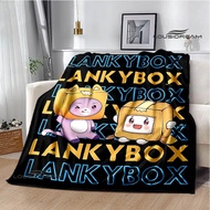 Lankybox Foxy Boxy maganda kumot Warm kumot Flange Soft sa komportable kumot Home travel blanket kam