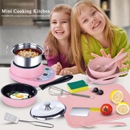 Bộ đồ chơi nấu ăn m nhà bếp gồm 22 chi tiết cao cấp set nấu ăn thật mini đầy đủ phụ kiện đi kèm vui