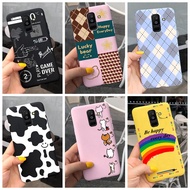 Samsung J8 2018 Case Cover New design heart Pattern Silicone Soft Matte Phone Case for SamsungJ8 j 8 2018 J810F J810Y J810G Casing