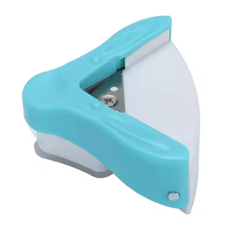 R5mm Corner Rounder Punch, ABS Corner Cutter for Crafts, Photo Scrapbooking, Card Making, 4 Sheets A