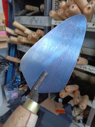 Sendok Semen Cetok Semen STAINLESS Terbaik 18cm Sendok Cetok GALUR ASLI stenlis Tukang Bangunan Pas