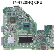 For ASUS X550JX X550JF X550JD X550JK X550J Laptop Motherboard N16PS-GM-B-A2 with i5 i7 cpu DDR3 Note