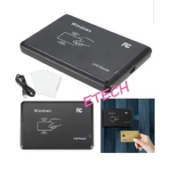 USB RFID CONTACTLESS PROXIMITY SENSOR SMART IC CARD READER EM4001 EM4100 NEW 13.56Mhz