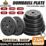 Dumbbell Weight Plates 1/1.25/1.5/4/5/6/10/15KG Variants for Dumbbell & Barbell Workouts 15KG Max Du