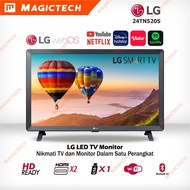 TERBARU LG SMART TV LED MONITOR 24 INCH 24" 24TN520S-PT DIGITAL HD