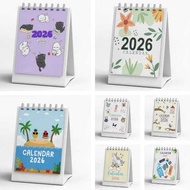 MINI DESK CALENDAR 2026 CALENDAR/ 2026 OFFICE CALENDAR/ CALENDAR/ AESTETIK CALENDAR/ 2026