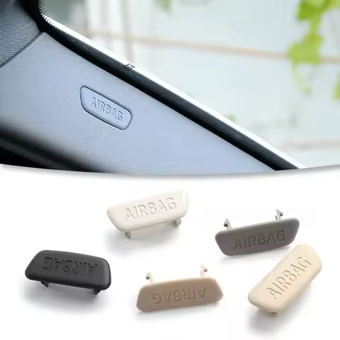 A Pillar Insert Trim Cover "AIRBAG"Badge Pearl For BMW E F G Series F30 F35 F15 F16 E70 E71 E60 E66 