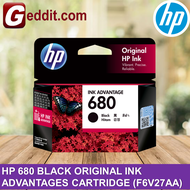HP 680 Tri-color / BLACK Original Ink Advantage Cartridge (F6V26AA / F6V27AA )
