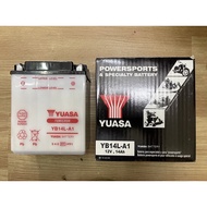 YUASA BATTERY YB14L-A1 BATTERY HONDA CBX750 ORIGINAL100%YUASA BATTERY