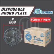 [CTN] CHEAPEST JISHAN 7/9/10" Disposable Plastic Plate / Kenduri Catering Party Buffet / Pinggan Pla