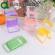 DINGYIFENG Mobile Phone Holder, ABS Plastic Mini Chair Phone Stand, Creative Mini Chair Foldable Pro