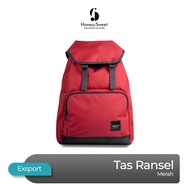 Exsport Jordyn Rucksack Laptop Canvas Backpack - Red