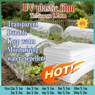 Greenhouse Film【200 Micron】Clear Polyethylene  UV15% Resistant Transparent Plastic greenhouse film