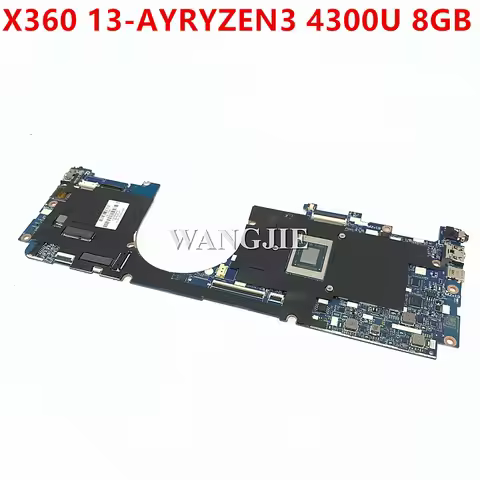 For HP ENVY X360 13Z-AY000 13-AY Laptop Motherboard L94489-601 UMA RYZEN3 4300U 8GB WIN LA-J481P 100
