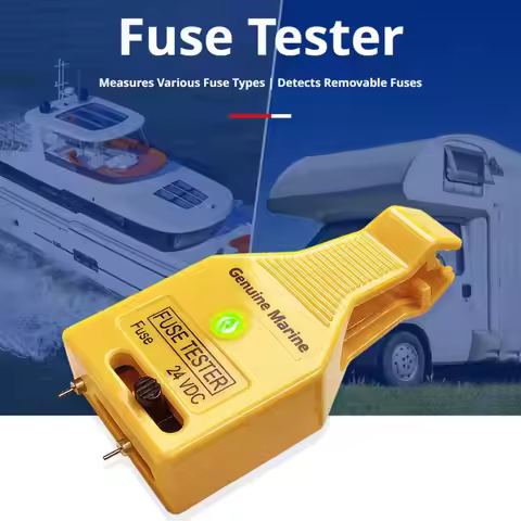 2-in-1 Automotive Fuse Tester & Puller Tool Multi-Functional Car Fuse Checker & Remover for Mini/Sta