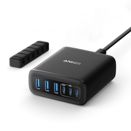 Anker Prime Desk Charger 250W GaN Prime USB C Charging Station Ultra-Fast 6-Port 2.26" LCD Display a