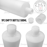 EMPTY BOTTLE 500ML WITH SCREW CAP AND INSERT USING FOR REFILL ACTIVATOR LIQUID ( 1SET : 1PC ) - SLIM