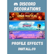 Discord Nitro Profile Decoration | Ready Stock | 100% Authentic