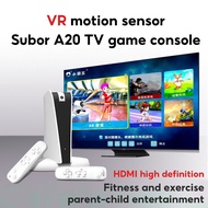 A20 TV Game Console with Motion Sensor - 2.4G Wireless Controllers, Camera, Dance Mat, Gun | Support